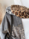 MARIE Leopard Print Fluffy Beret