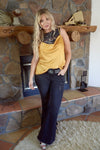 JAGGER Black Denim Flares