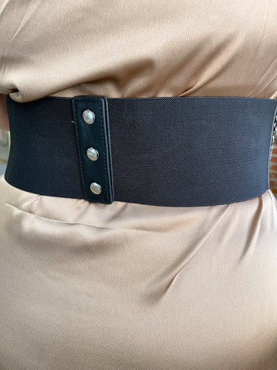 NADINE Faux Leather Harness Belt